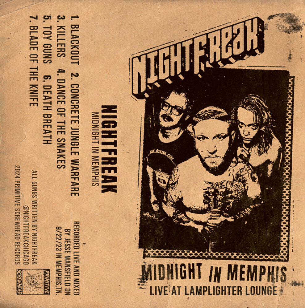 the album cover for NightFreak - Midnight In Memphis