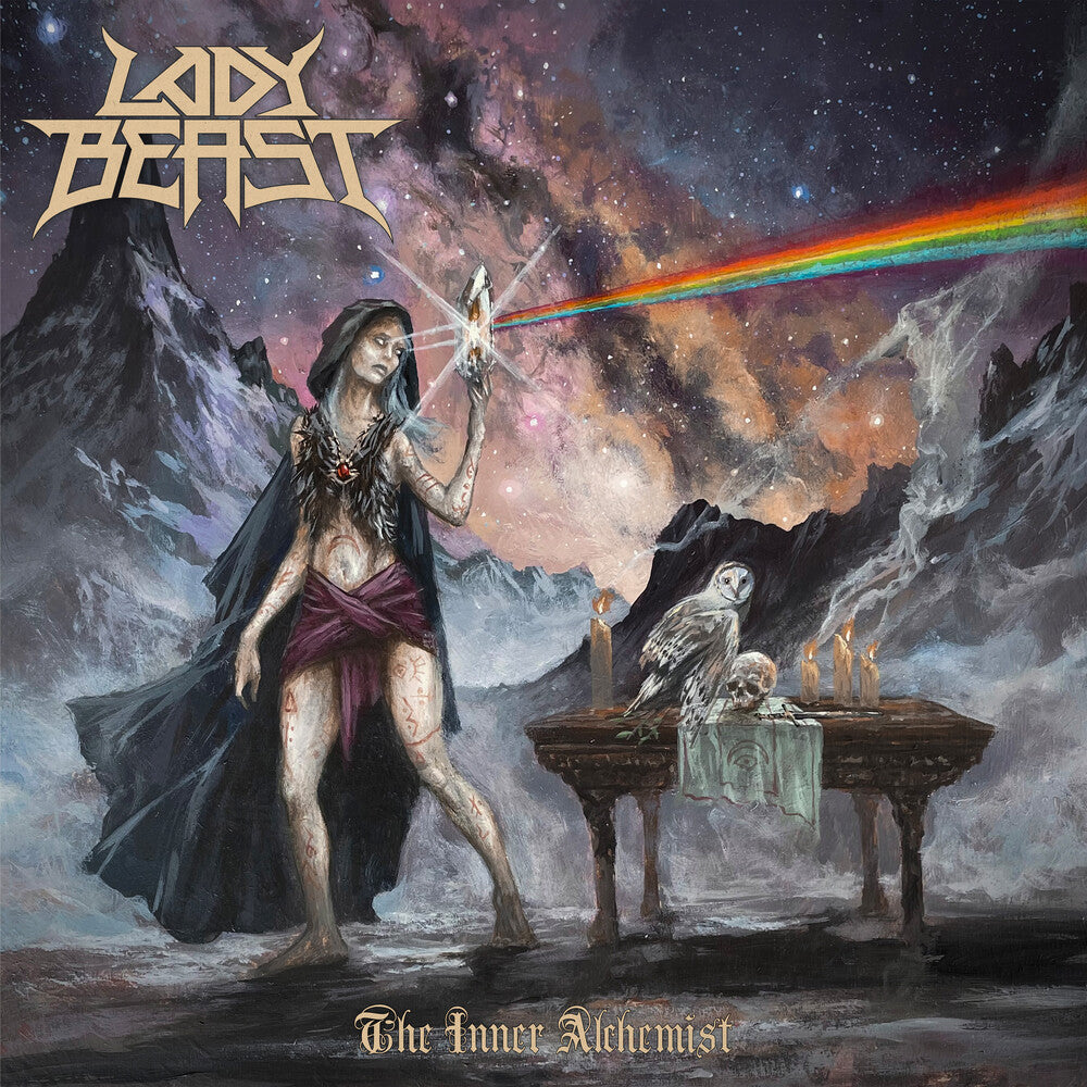 the album cover for Lady Beast - Inner Alchemist