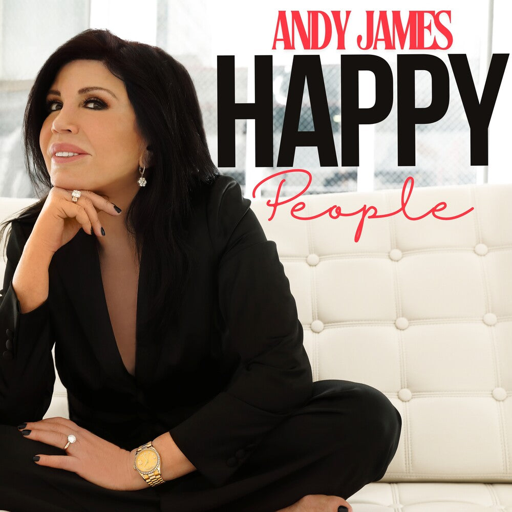 the album cover for Andy James - Happy People