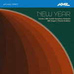 the album cover for Martyn Brabbins/ Bbc Scottish Sym Orch Singers - Michael Tippett: New Year