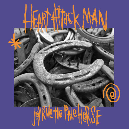 Heart Attack Man - Joyride the Pale Horse - Orange & Violet (Vinyl)