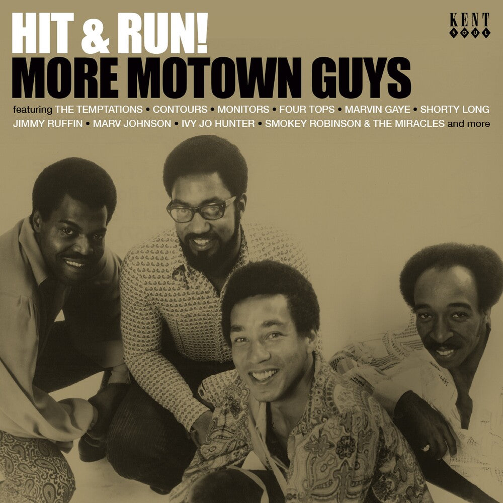 the album cover for Hit & Run: More Motown Guys / Various (Uk) - Hit & Run: More Motown Guys / Various (Uk)