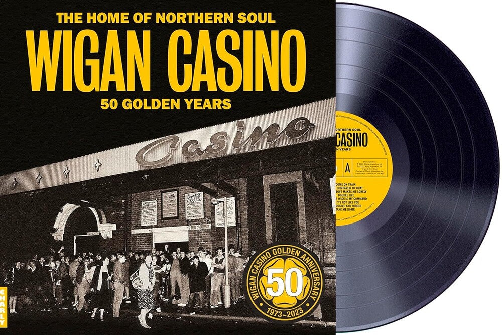 the album cover for Wigan Casino: 50 Golden Years / Various - Wigan Casino: 50 Golden Years / Various (Uk)
