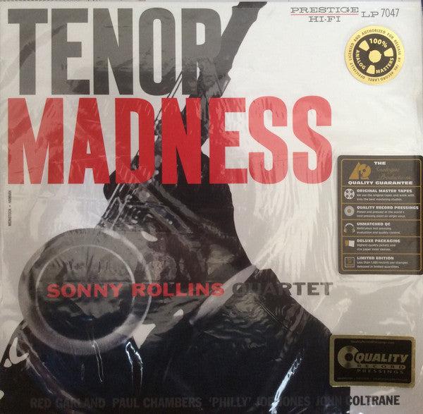 Sonny Rollins Quartet : Tenor Madness (LP, Album, Mono, Ltd, RE, 200)