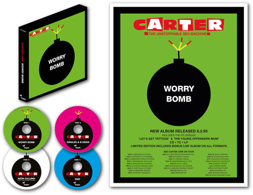 Carter the Unstoppable Sex Machine - Worry Bomb - 2025 Remaster (CD)