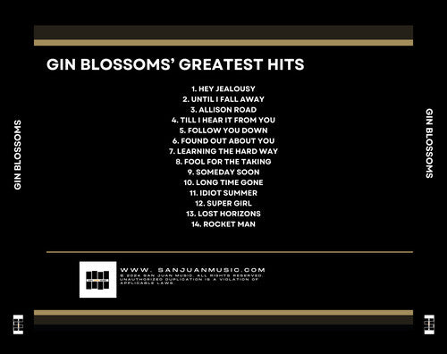 Gin Blossoms - Grandes éxitos de Gin Blossoms (CD)