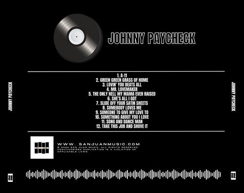 Johnny Paycheck - Johnny Paycheck's Collection of Hits (CD)