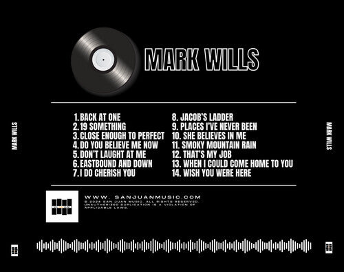 Mark Wills - Grandes éxitos de Mark Wills (CD)