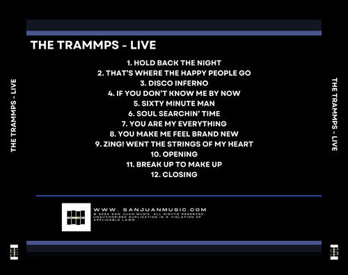 The Trammps - The Trammps - LIVE (CD)