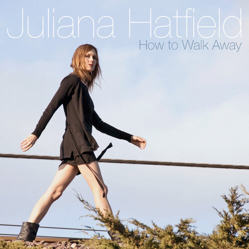 Juliana Hatfield - How To Walk Away - White & Turquoise on Clear Base (Vinyl)