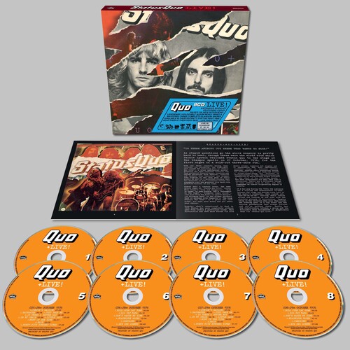 Status Quo - Live: Deluxe Edition - 8CD Boxset (CD)