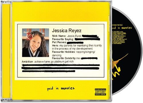 Jessie Reyez - Paid In Memories (CD)