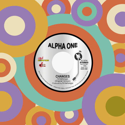 Alpha One - Changes (Original Version) / Changes (Instrumental) (Vinyl)