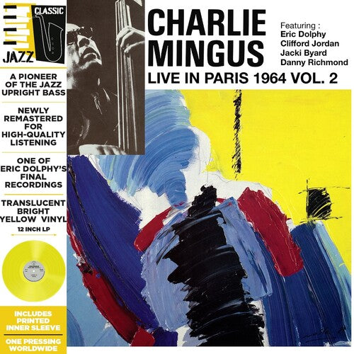 Charlie Mingus - Live in Paris, 1964 Vol. 2 - Translucent Bright Yellow (Vinyl)