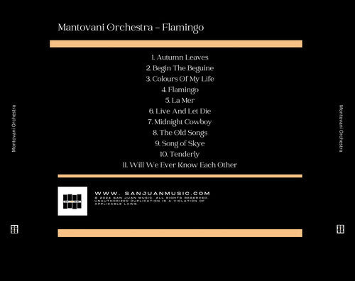 Mantovani Orchestra - Mantovani Orchestra - Flamingo (CD)