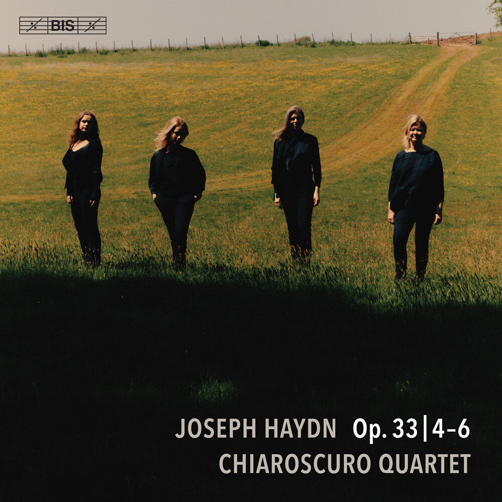 the album cover for Chiaroscuro Quartet - Haydn: String Quartets Op. 33 Russian Nos. 4-6