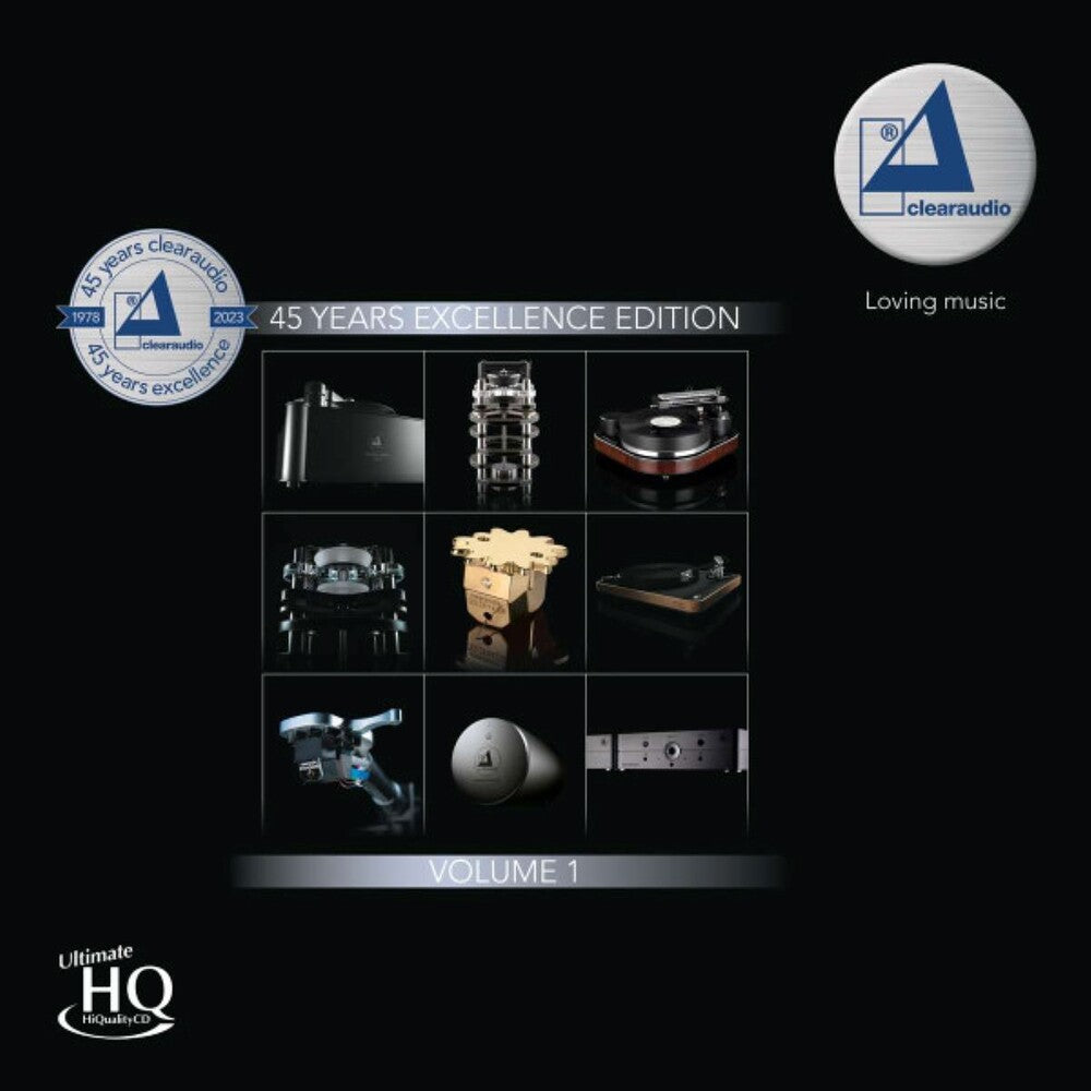 the album cover for Clearaudio: 45 Years Excellence Edition 1 / Var - Clearaudio: 45 Years Excellence Edition 1 / Var