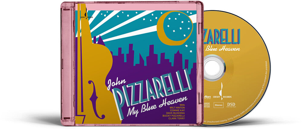 the album cover for John Pizzarelli - My Blue Heaven (Hybr)