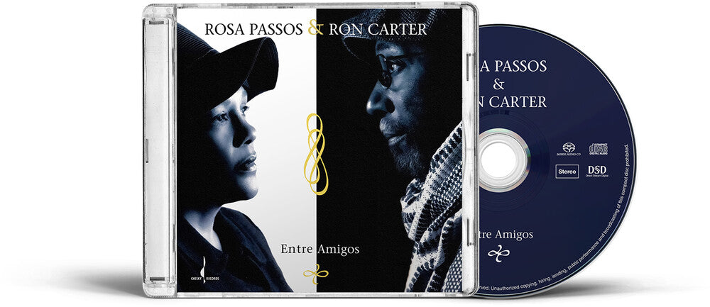 the album cover for Rosa Passos/ Carter,Ron - Entre Amigos (Sacd) (Hybr)