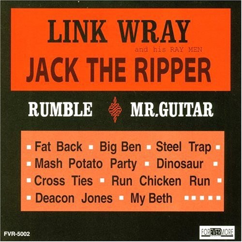 the album cover for Link Wray - Jack The Ripper
