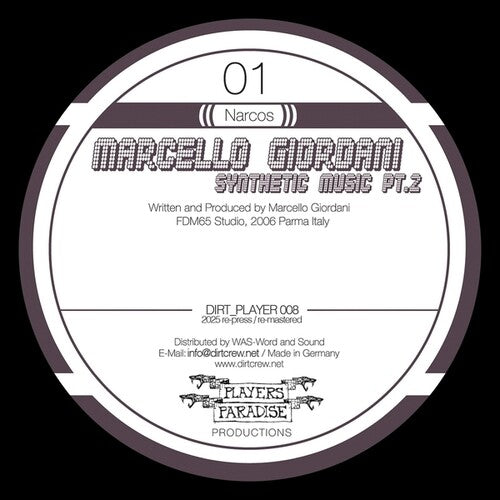 Marcello Giordani - Synthetic Music Pt. 2 (Vinyl)
