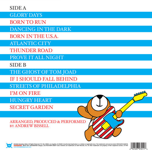 Rockabye Baby! - Lullaby Renditions Of Bruce Springsteen - Blue (Vinyl)