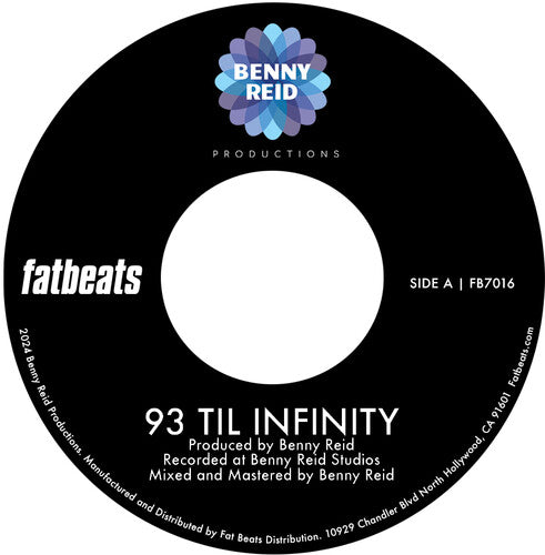 Benny Reid - 93 'til Infinity B/w Day One (Vinyl)