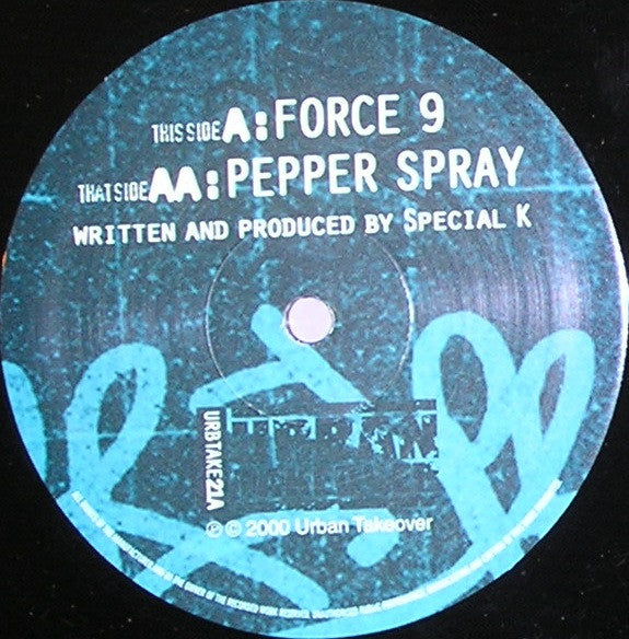 Special K : Force 9 / Pepper Spray (12")