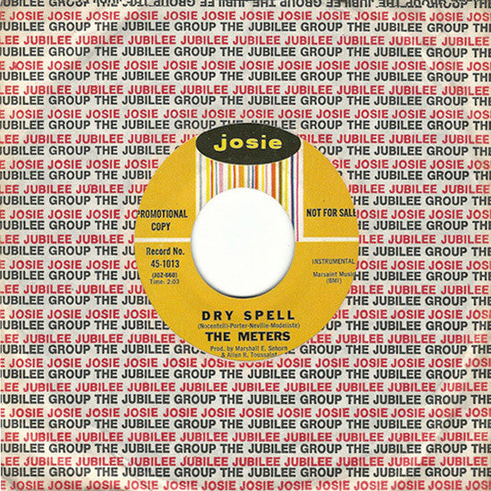 The Meters : Dry Spell(7", Mono, Promo)