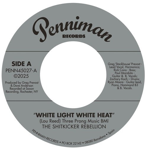 Shitkicker Rebellion - White Light White Heat/99th Floor (Vinyl)