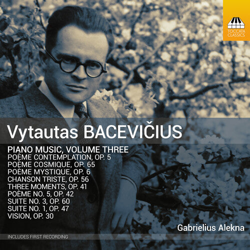 Gabrielius Alekna - Vytautas Bacevicius: Piano Music, Vol. 3 (CD)
