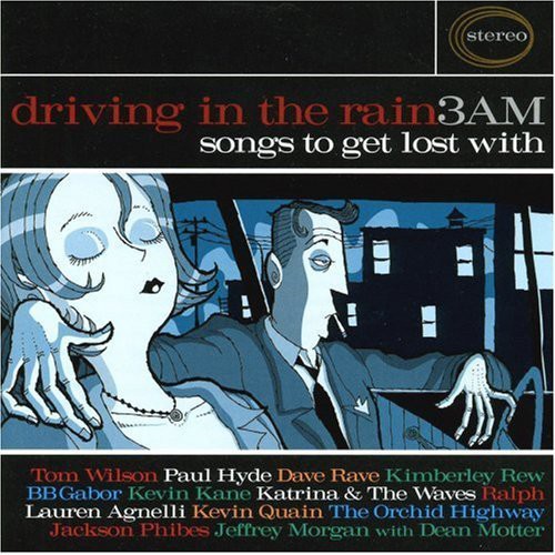 the album cover for Driving in the Rain 3 Am / Various -Driving In The Rain 3 AM: Songs To Get Lost With