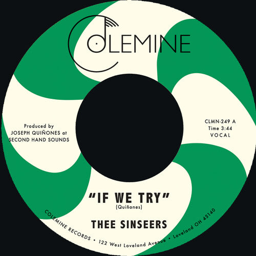 Thee Sinseers - If We Try / Give It Up You Fool (Vinyl)