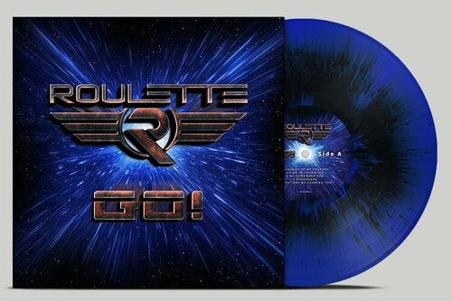 Roulette - Go! - Blue/Black Splatter (Vinyl)