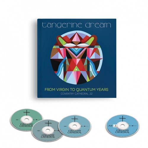 Tangerine Dream - From Virgin To Quantum Years: Coventry Cathedral 22 - Deluxe 3CD + Bluray (CD)