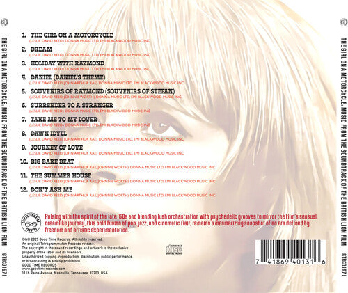 British Lion Orchestra - The Girl on a Motorcycle: Music from the Soundtrack of The British Lion Film (Original Soundtrack) (CD)