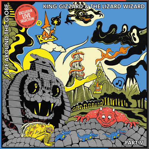 King Gizzard and the Lizard Wizard - Live Around The Globe: Part V (Vinyl)