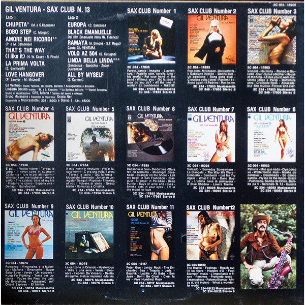 Gil Ventura : Sax Club Number 13 (LP, Album)