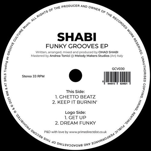 Shabi - Funky Grooves EP (Vinyl)