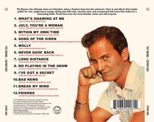Pat Boone - Departure (CD)