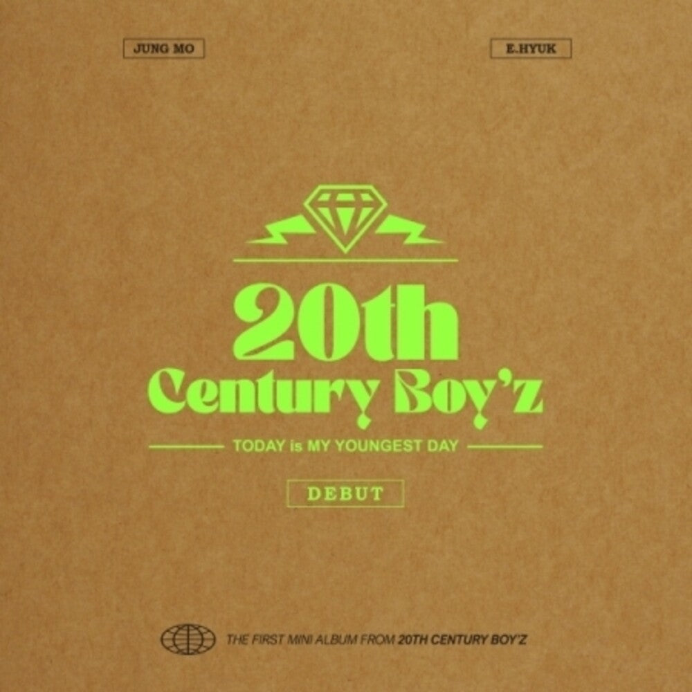 the album cover for 20th Century Boy'z - 20th Century Boy'z - Debut (Post) (Stic) (Phob)