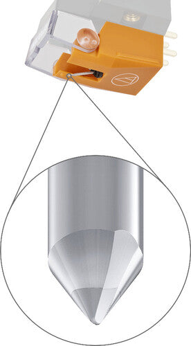 Audio Technica - VMx - Replacement Stylus - AT-VMN30xEN Nude Elliptical Orange