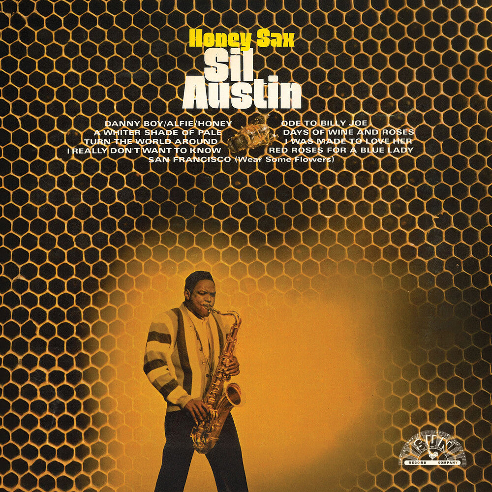 the album cover for Sil Austin - Honey Sax (Mod)