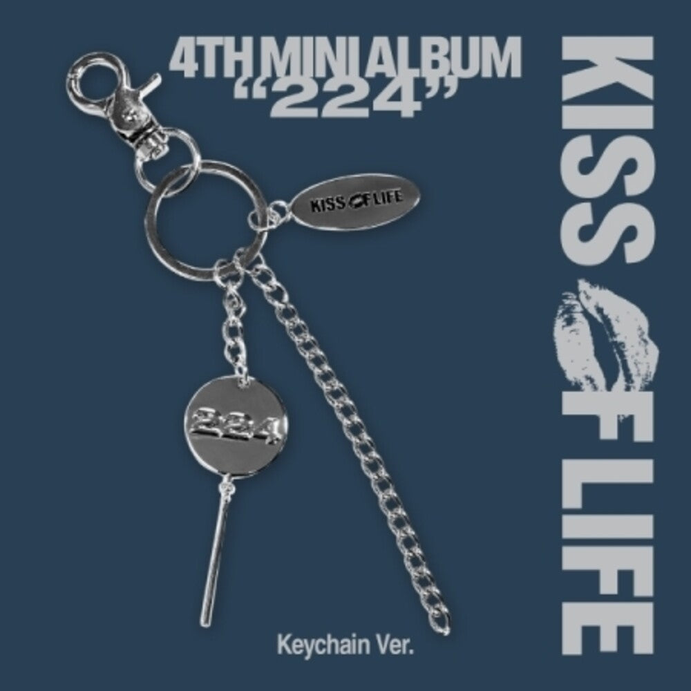 the album cover for Kiss Of Life - 224 - Keychain Version (Phot) (Asia)