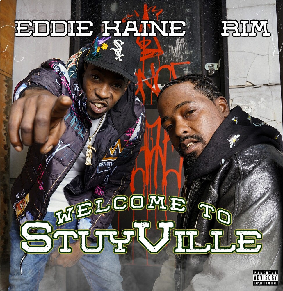 the album cover for Eddie Kaine/ Rim - Welcome To Stuyville