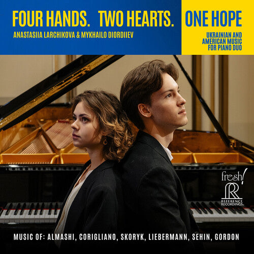 Anastasiia Larchikova - Four Hands. Two Hearts. One Hope (CD)