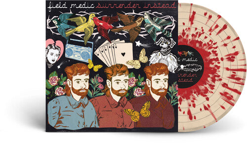 Field Medic - Surrender Instead - Bone/Red Splatter (Vinyl)