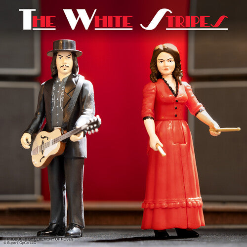 Super7 - White Stripes - ReAction Figures Wv1 - Get Behind Me Satan 2-Pack