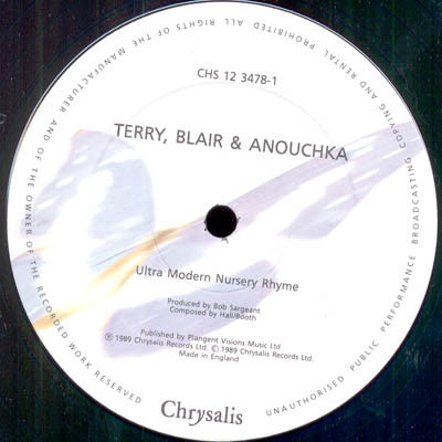 Terry, Blair & Anouchka : Ultra Modern Nursery Rhyme (12", Single)