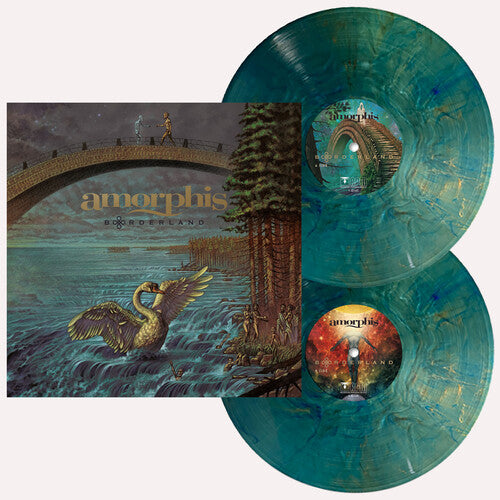 Amorphis - Borderland (Green Blue Marbled Vinyl incl. Bonus Tracks) (Vinyl)